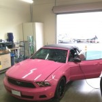 Pink Ford Mustang Smog Hot Pink Ford Mustang