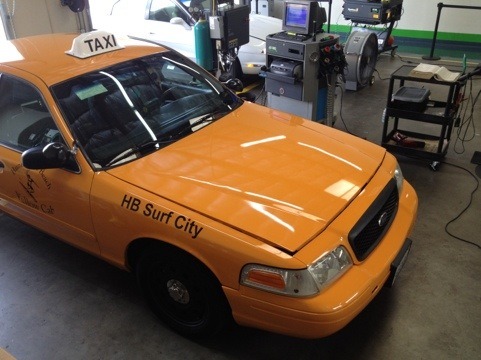 Taxi Cab Smog Check Huntington Beach Yellow Cab smog inspection